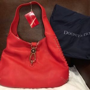 Red Dooney & Bourke hobo bag